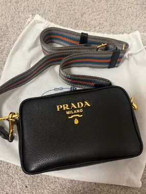 Prada Vitello small crossbody bag